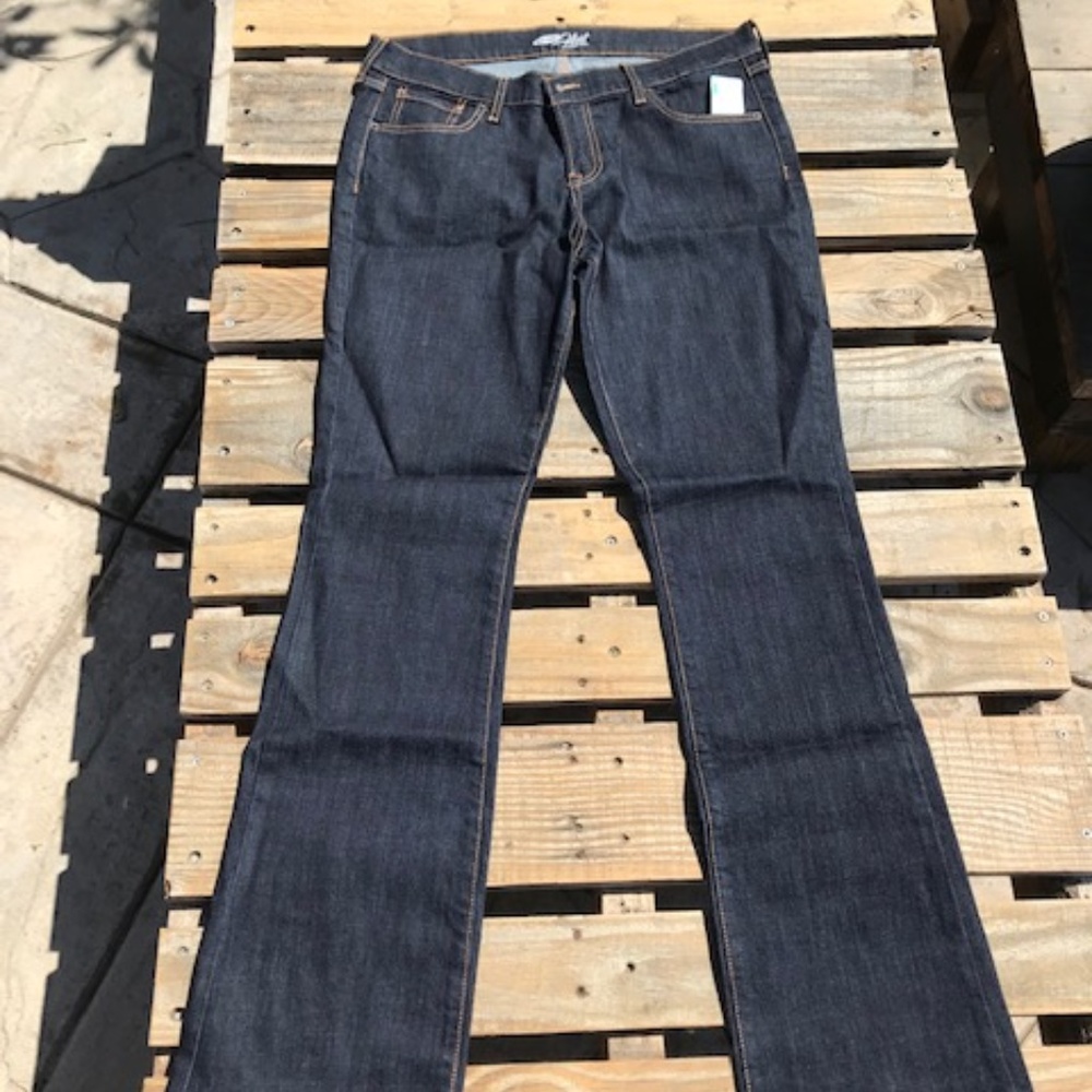 Flirt Denim Boot Jeans, size 12 Long